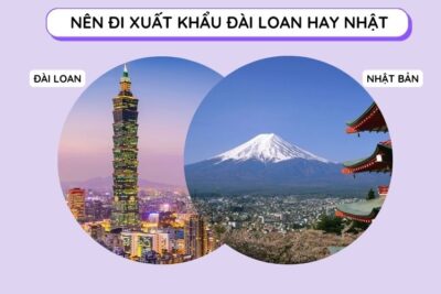 Nên Đi Xuất Khẩu Đài Loan Hay Nhật Bản Tốt Hơn Năm 2024?