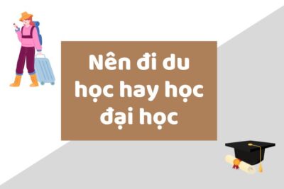 Nên Đi Du Học Hay Học Đại Học Tốt Cho Tương Lai Hơn?