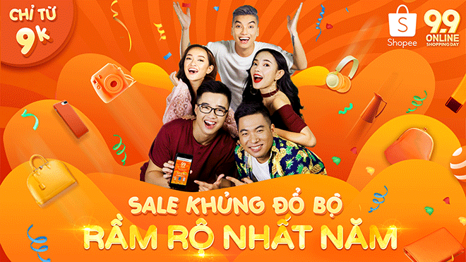 Mở trên Shopee